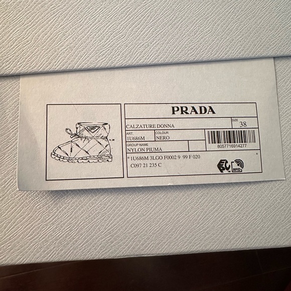 Prada Womens Winter Booties - Picture 4 of 4